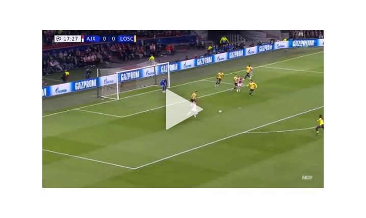 Promes strzela gola na 1-0 z Lille [VIDEO]